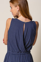 Navy Stripe Dress