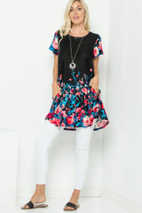 Summer Floral Tunic