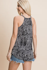 Black and White Tank